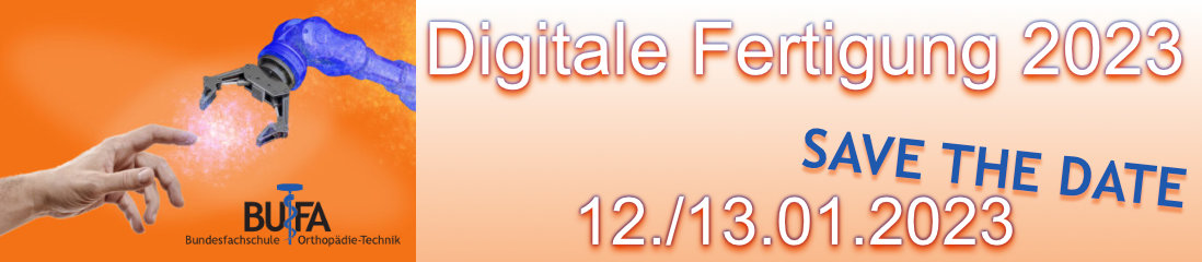 Digitale Fertigung 2023
Save the Date
12./13.01.2023